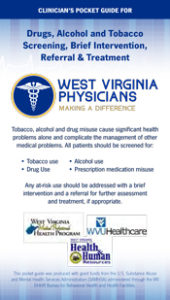 WVMPHP Clinician's SBIRT Pocket Guide